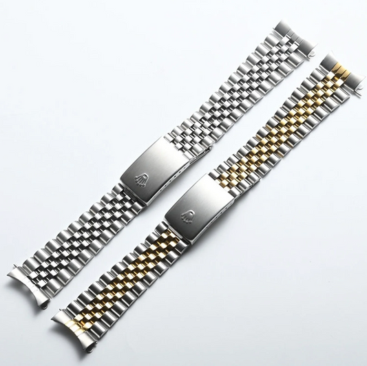 19mm SS Jubilee Silver and Gold replacement bracelet for Rolex 