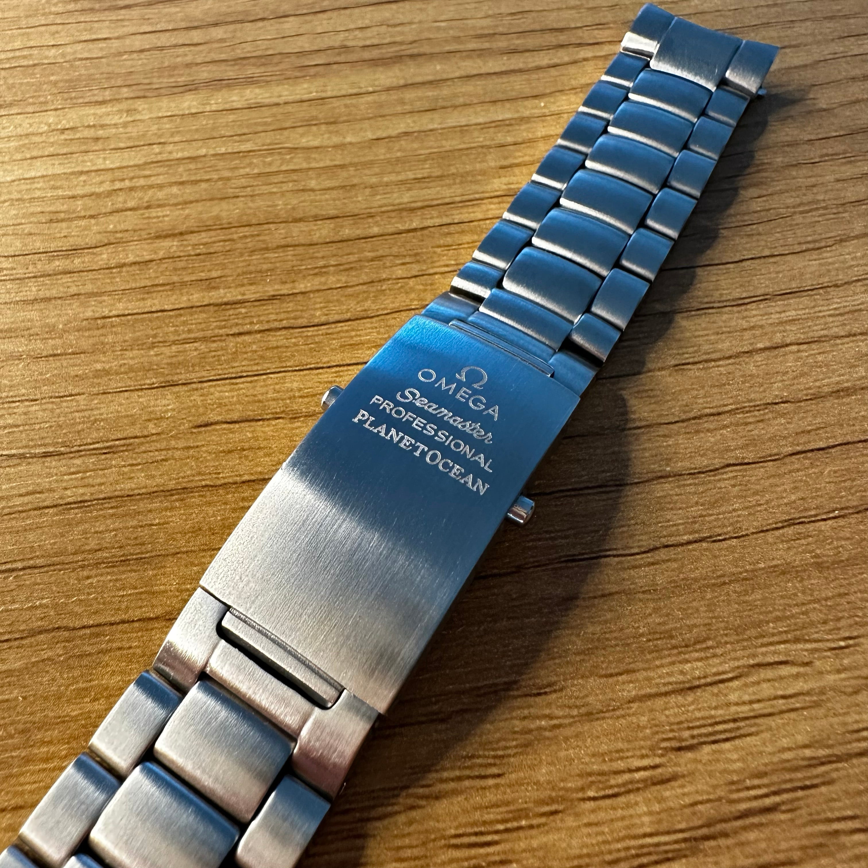 20mm 22mm Omega Steel Bracelet Strap for Omega Seamaster Planet Ocean STRAPVERS