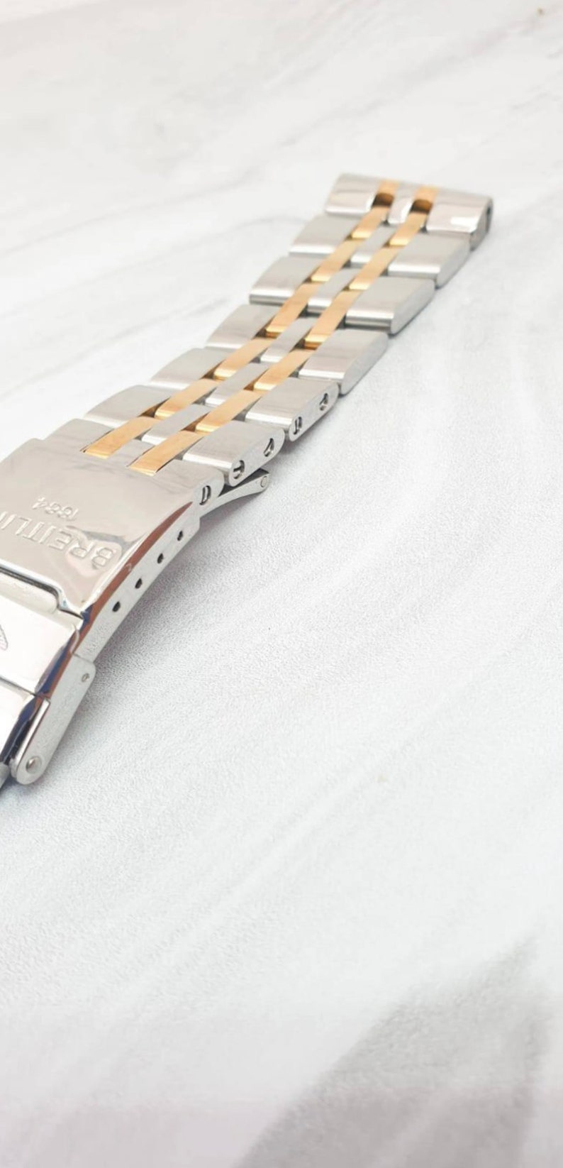 GENUINE BREITLING EMERGENCY Watch Strap Bracelet 22mm Titanium Ref. 862E  £599.00 - PicClick UK