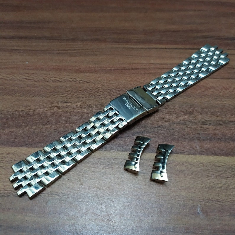 22MM WATCH BAND FOR BREITLING SUPEROCEAN ABYSS 44MM 134A PROFESSIONAL  2-A17390 P | Ewatchparts